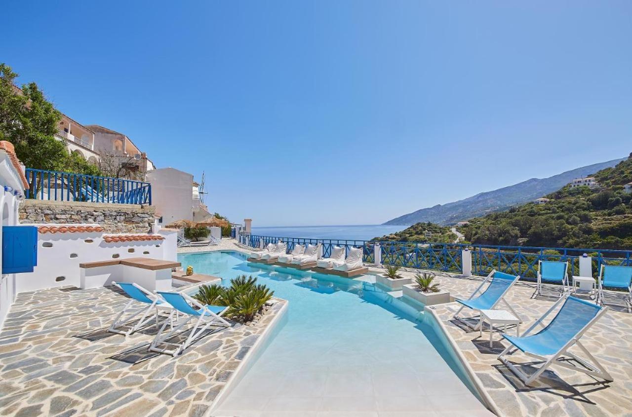Sea View Kerame Villa Evdilos  Exterior foto