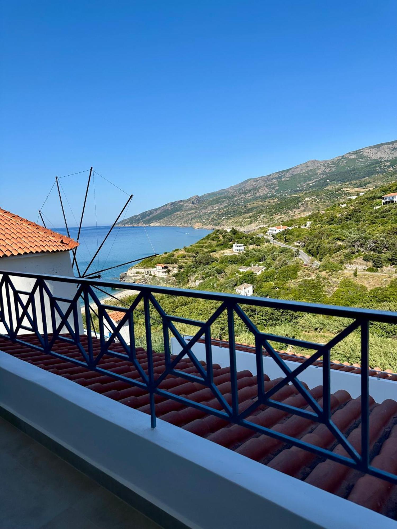 Sea View Kerame Villa Evdilos  Exterior foto